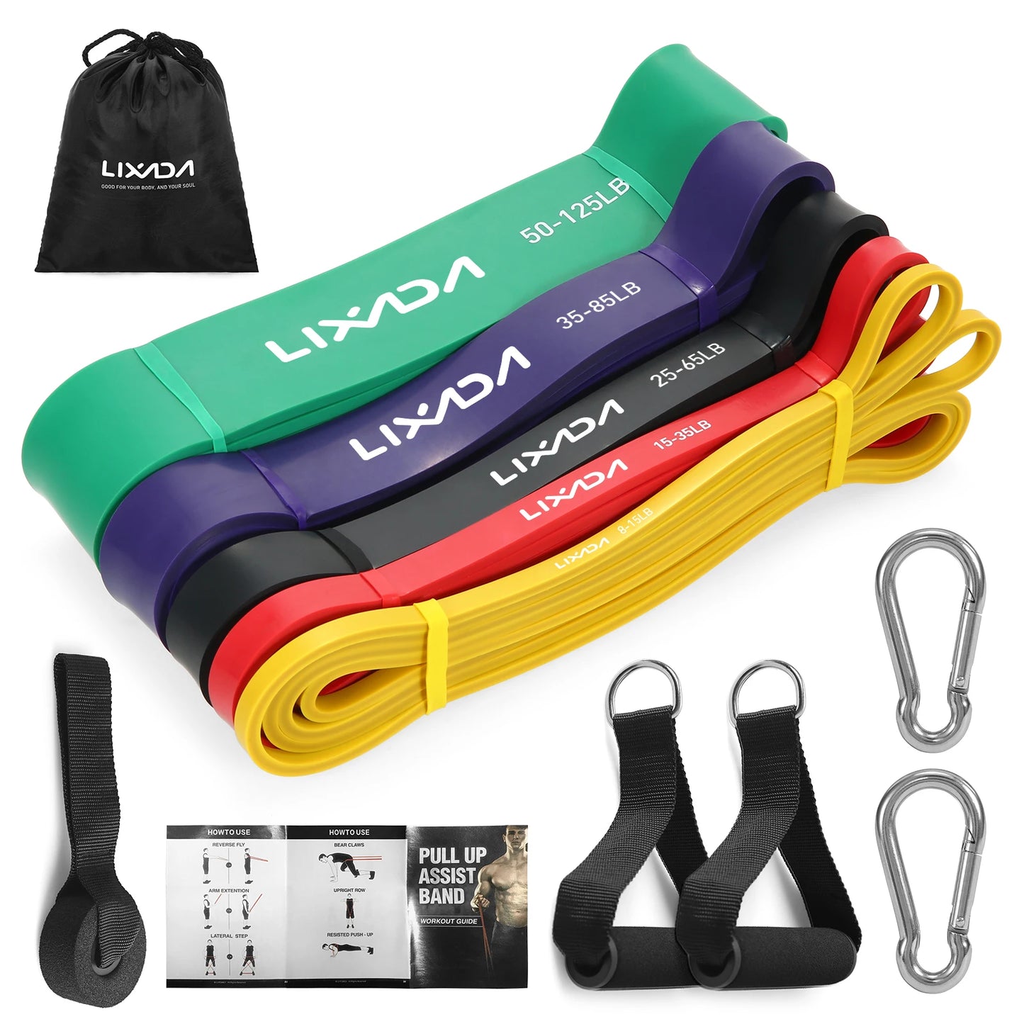 Pull Up Resistance Bands Set – Full Body Training