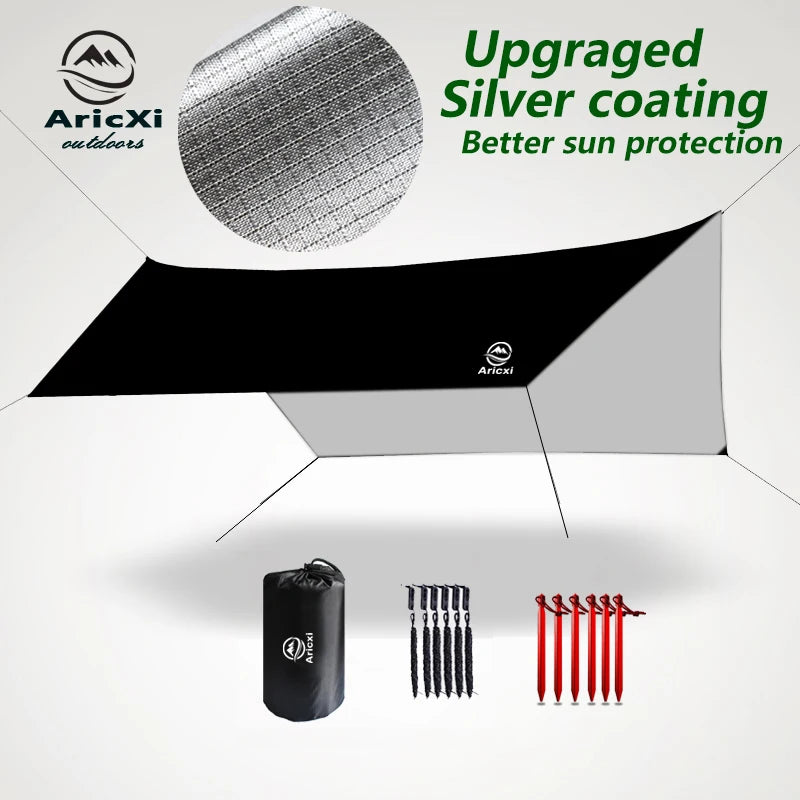 3.6x2.8m Sun Shelter Tarp – UV & Waterproof Protection