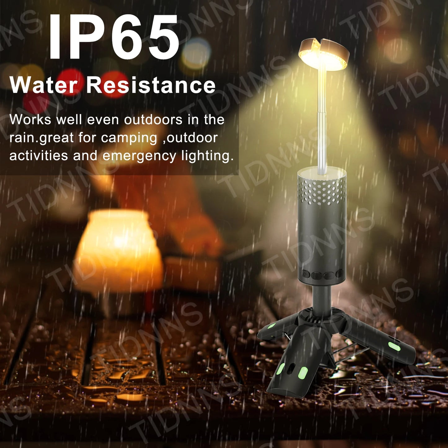 Telescopic Camping Lantern with 10000mAh Power Bank