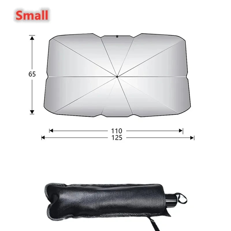 Car Sunshade Umbrella – Foldable Heat & UV Protection