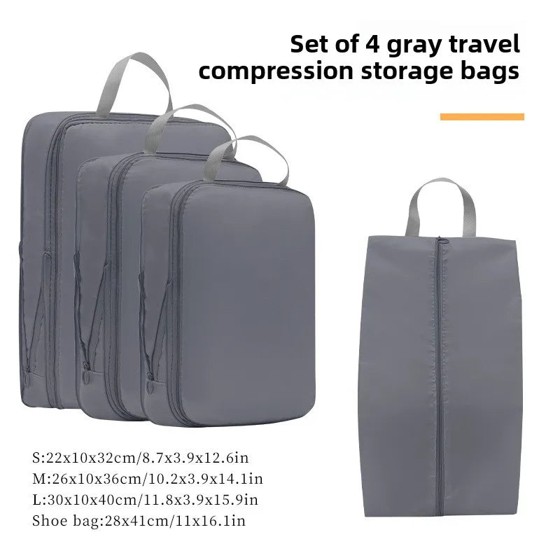 Compression Packing Cubes Set – Maximize Luggage Space