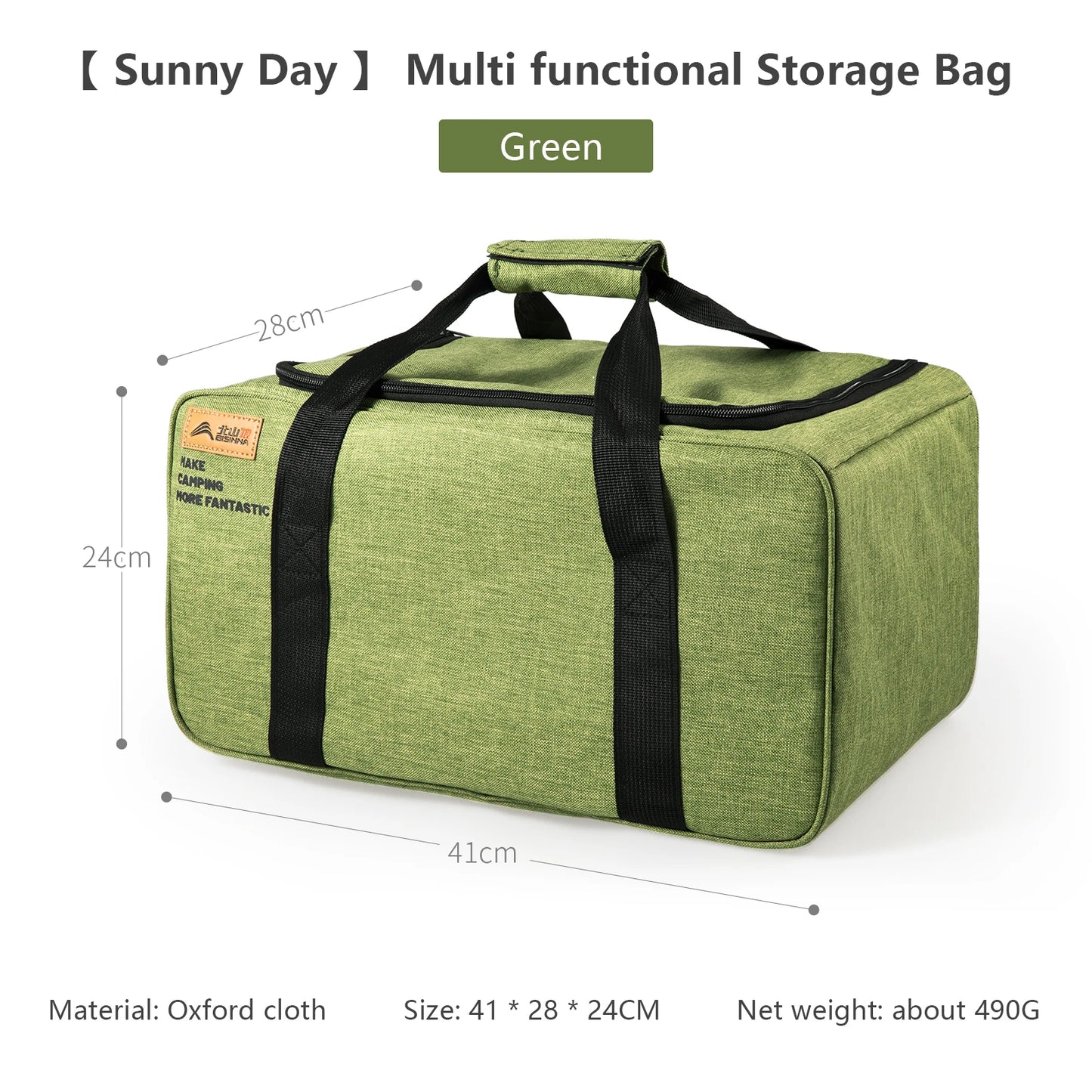 Camping Stove Storage Bag Foldable Gear Organizer