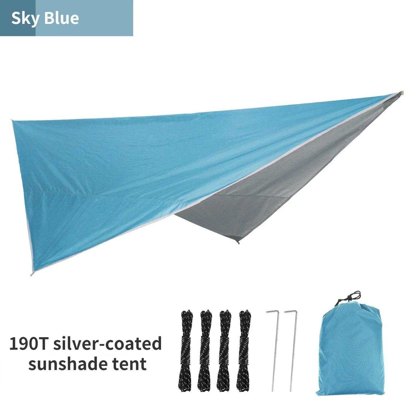 Waterproof Camping Tarp Tent Shade – Instant Outdoor Shelter