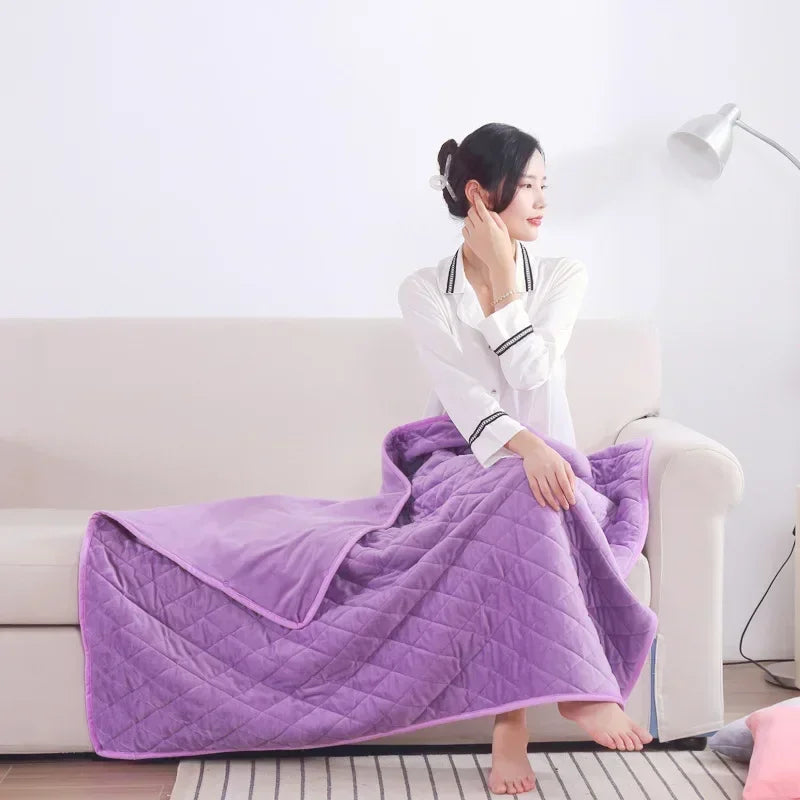 USB Electric Blanket with Fast Heating & Portable Warmth