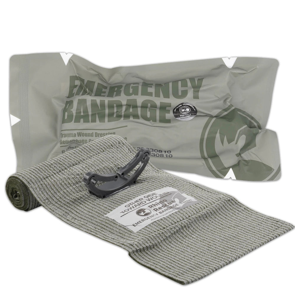 Emergency Pressure Bandage for Fast Bleeding Control