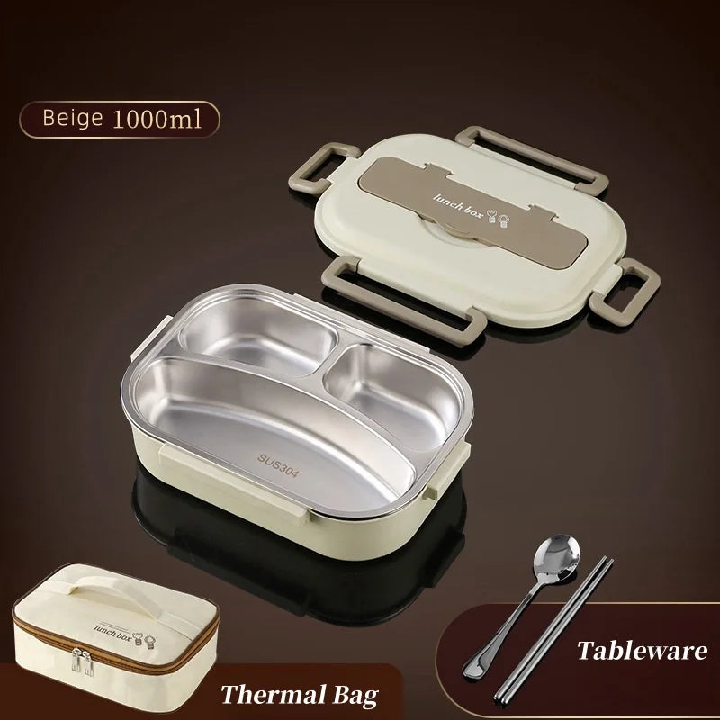Insulated Stainless Steel Lunch Box Leakproof Set