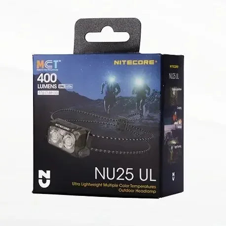 NITECORE NU25 MCT Running Headlamp – 400 Lumens Waterproof