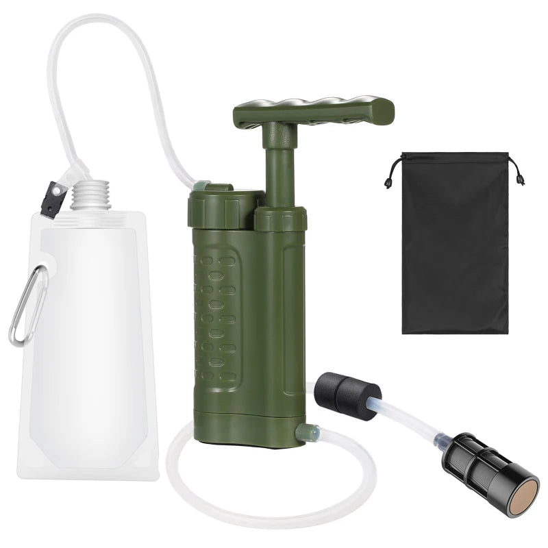 Portable Water Filter Pump – Safe Clean Drinking Water