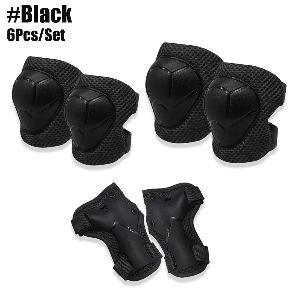 Kids Protective Gear Set – Knee & Elbow Pads Safety