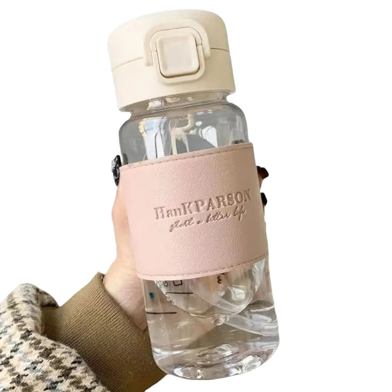 500ml Kids Water Bottle – Leakproof Straw Design