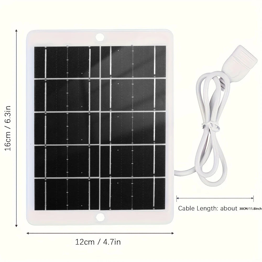Portable Foldable Solar Panel for Fast Outdoor Charging