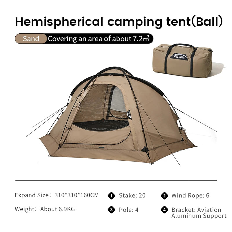 MOBI GARDEN Dome Tent – Waterproof & Windproof Shelter