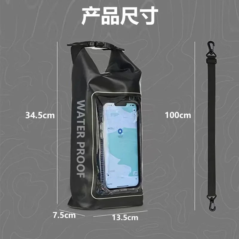 Waterproof Dry Bag with Phone Window for Outdoor Protection