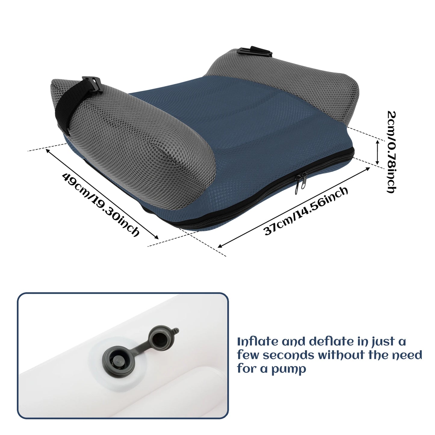 Inflatable Booster Car Seat for Kids – Comfortable & Portable