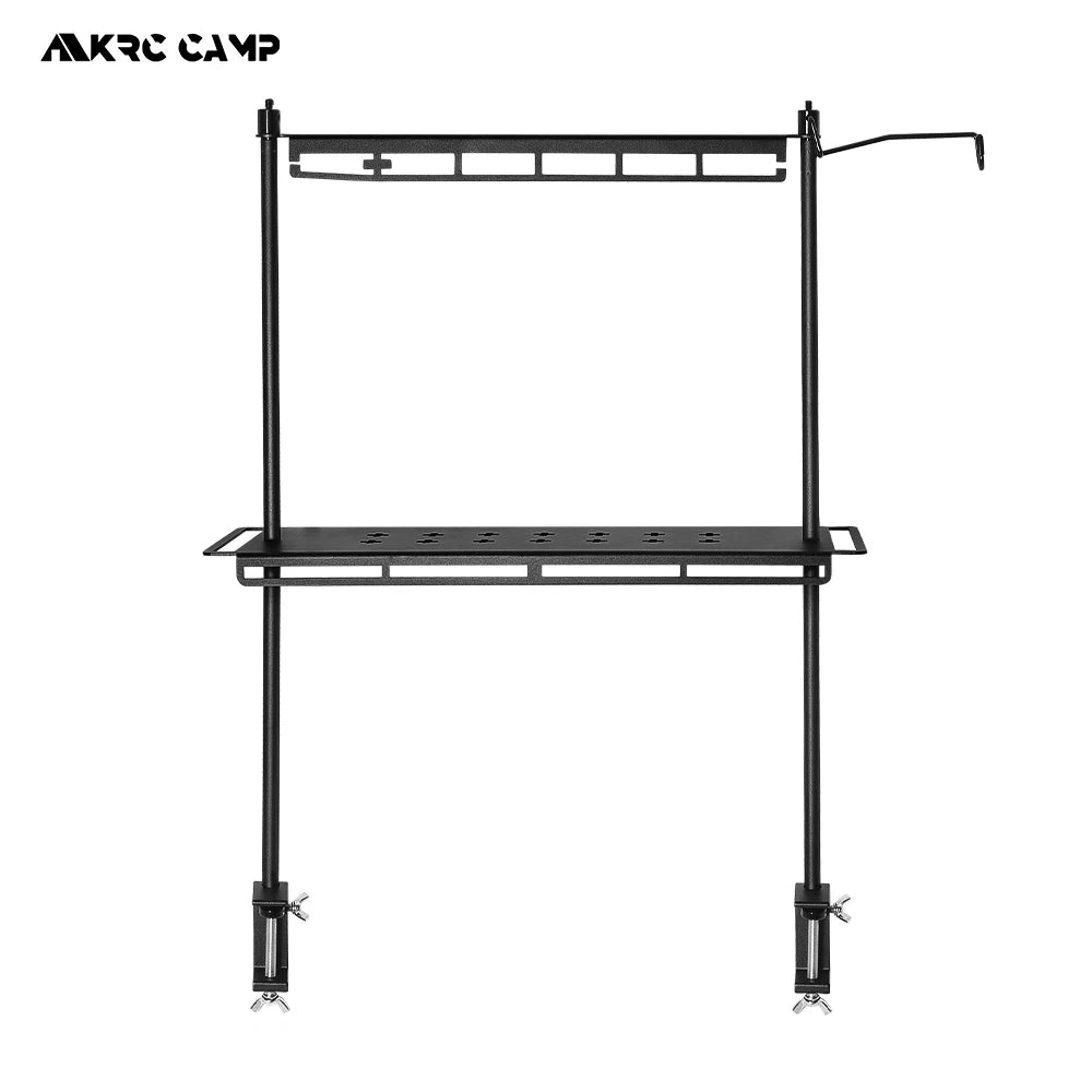 Camping Storage Shelf Lightweight Table Organizer