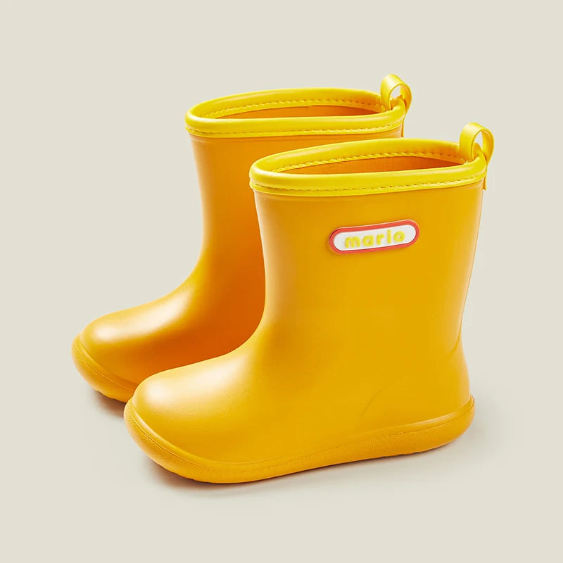 Kids Waterproof Rain Boots – Cheerful Outdoor Shoes