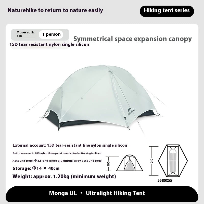 Ultralight Backpacking Tent Waterproof 1–2 Person