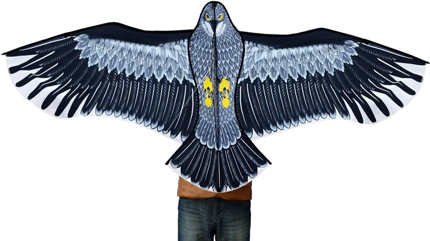 Eagle Kite with Handle & Line – Easy Stable Flying