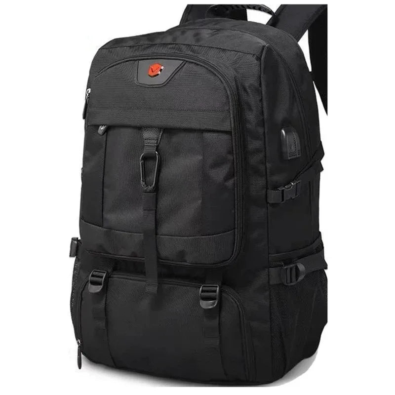 50L/80L Travel Backpack with Shoe Compartment – Waterproof & Durable