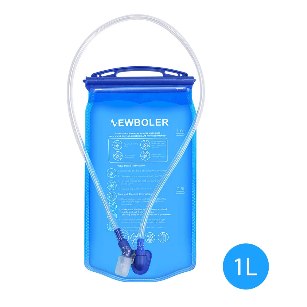 Portable 2L Water Bag for Outdoor Sports & Camping