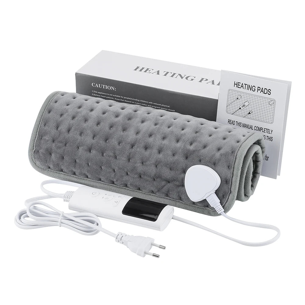 Electric Heating Pad for Back & Seat with 9 Heat Levels