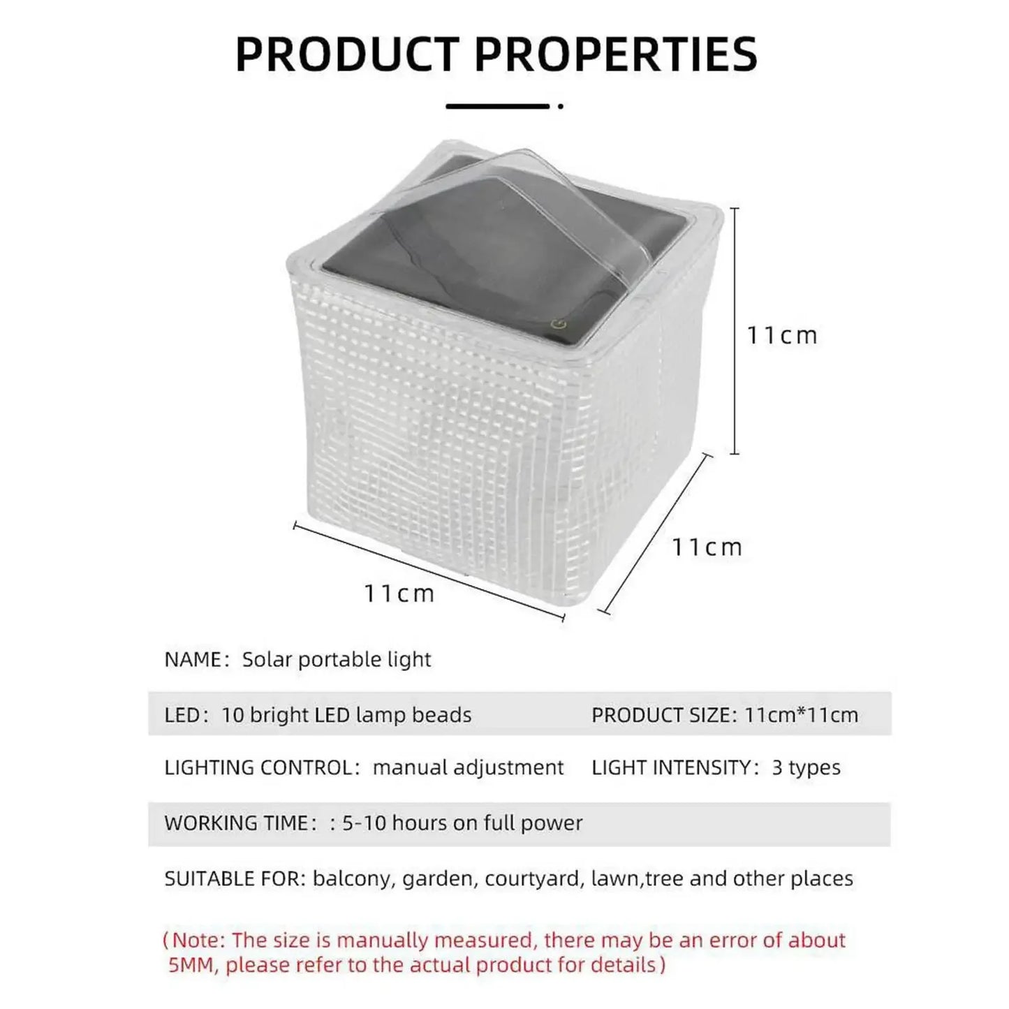 Portable Solar Camping Light for Outdoor Adventures