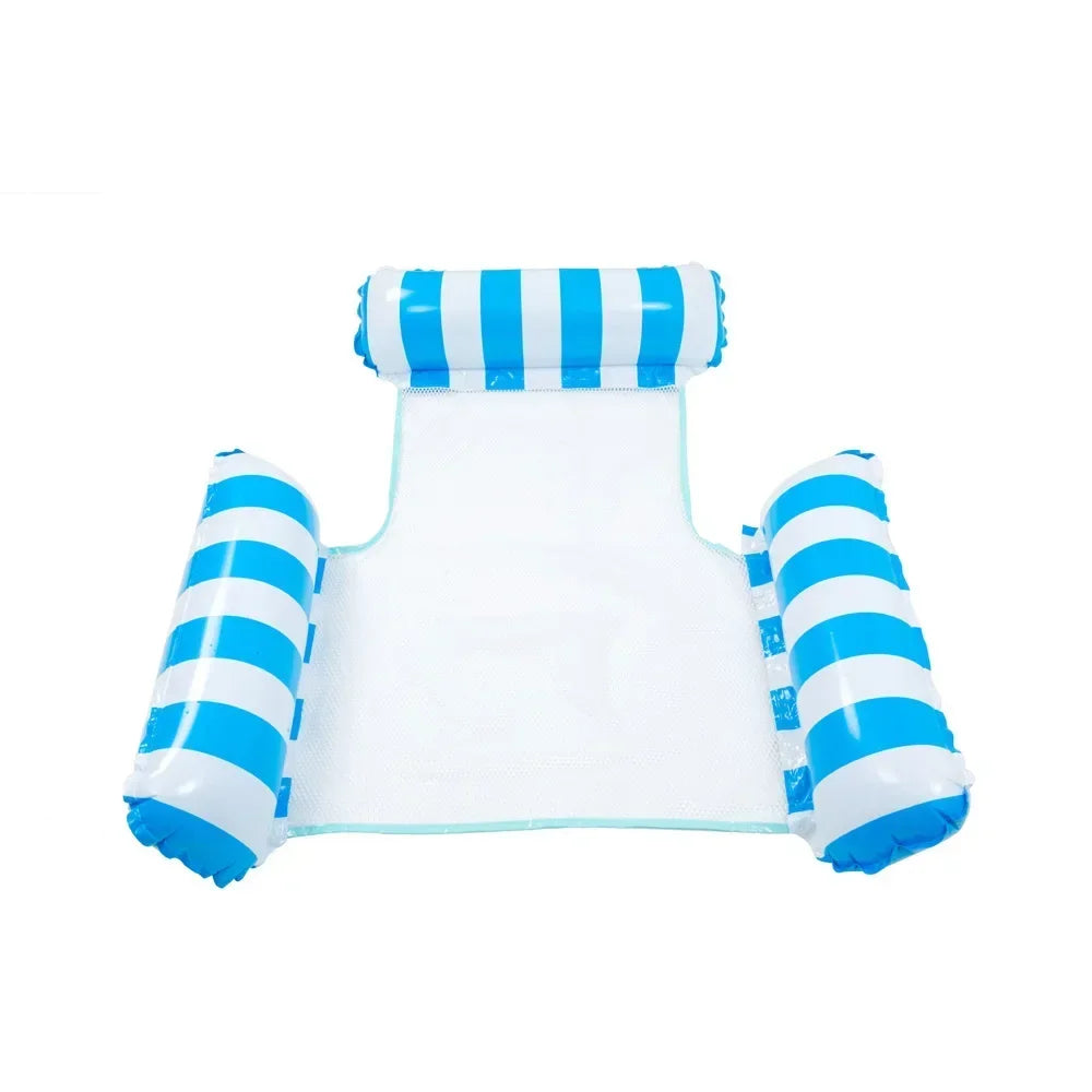 Inflatable Water Mat & Floating Bed for Outdoor Relaxation