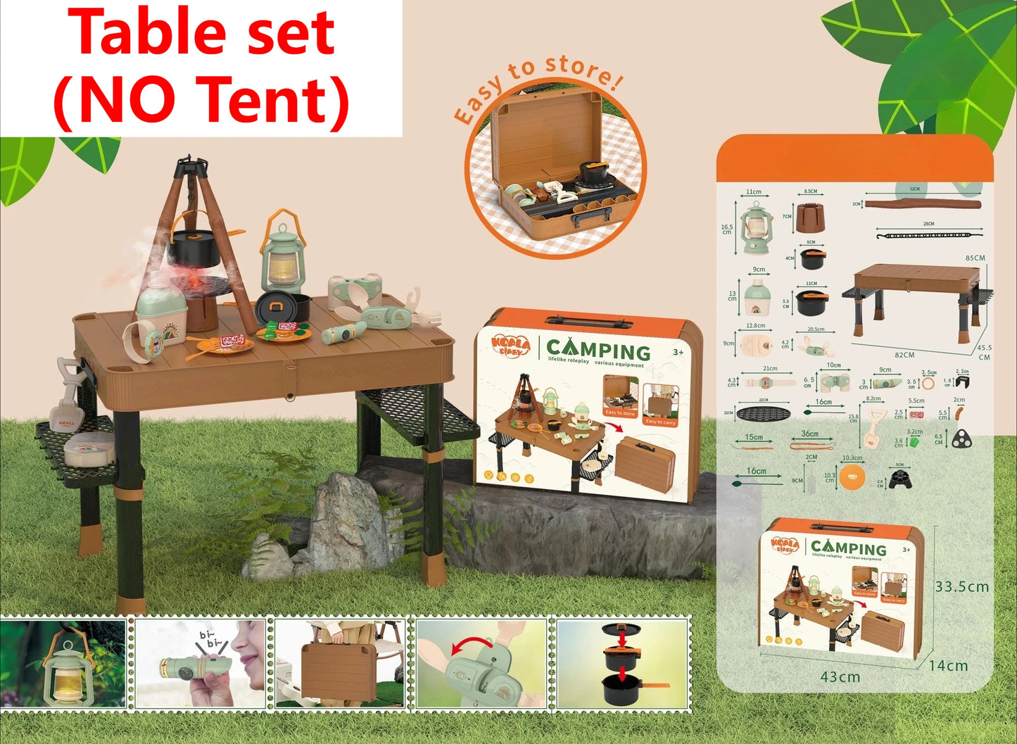Kids Camping Set Toy – Fun Outdoor Adventure Play