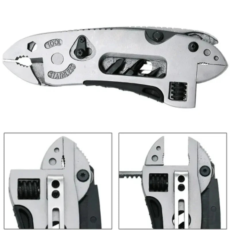 Multitool Survival Kit – Pliers, Knife & Screwdriver Set