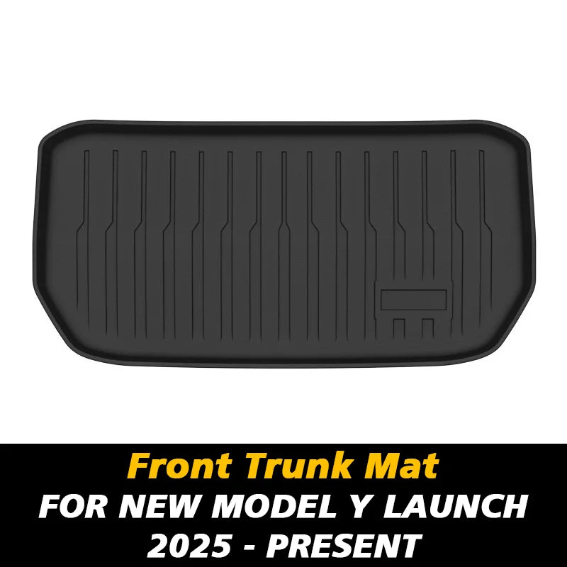 Tesla Model Y Trunk Mats Waterproof Front & Rear