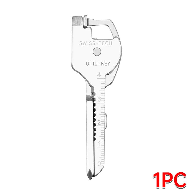 6-in-1 Mini Multi-Tool – Portable Stainless Steel Kit