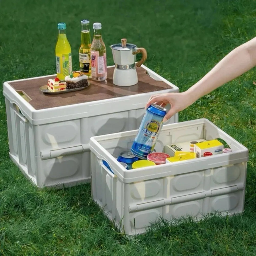 Foldable Camping Storage Box for Easy Gear Organization