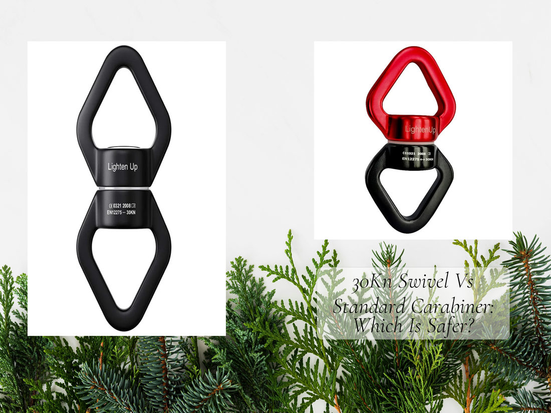 30Kn Swivel Vs Standard Carabiner: Which Is Safer?