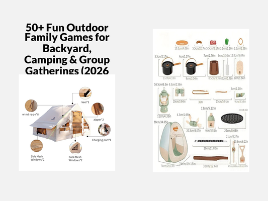 50+ Fun Outdoor Family Games for Backyard, Camping & Group Gatherings (2026 Guide)
