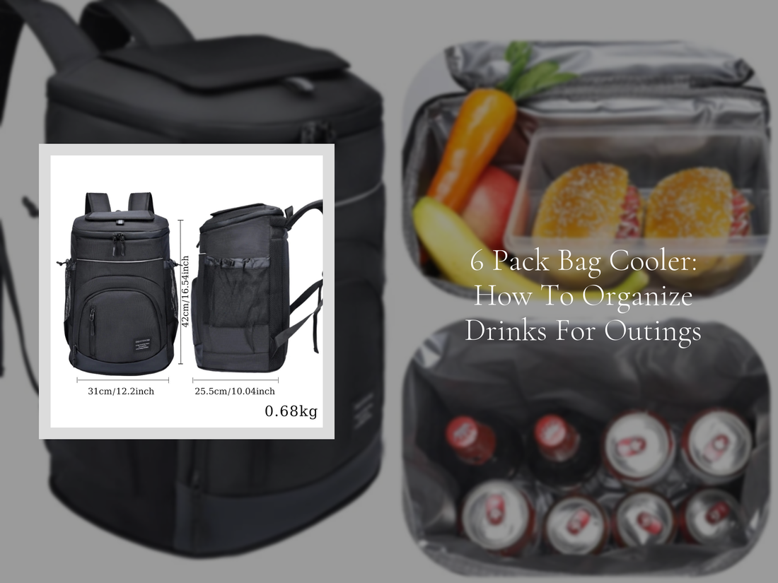 6 Pack Bag Cooler: How To Organize Drinks For Outings