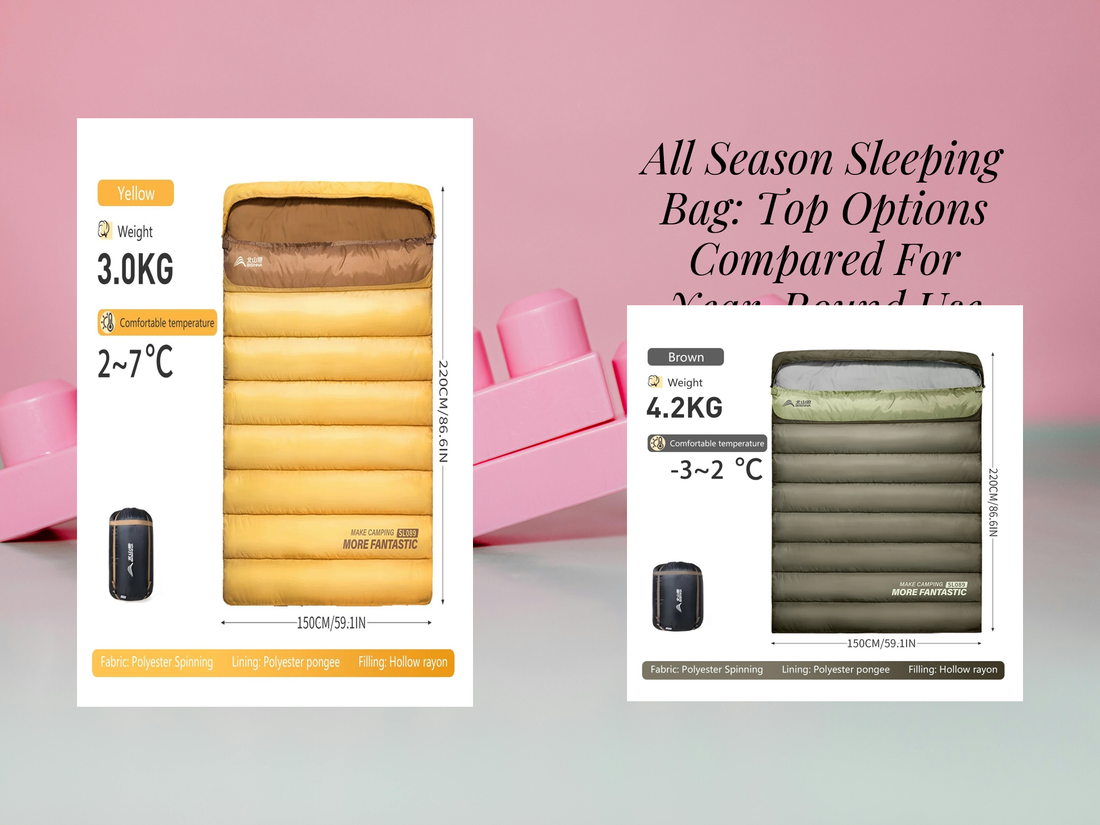 All Season Sleeping Bag: Top Options Compared For Year-Round Use