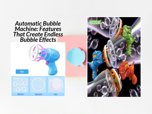 Automatic Bubble Machine: Features That Create Endless Bubble Effects