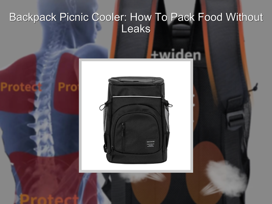 Backpack Picnic Cooler: How To Pack Food Without Leaks