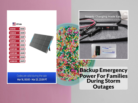 Backup Emergency Power For Families During Storm Outages