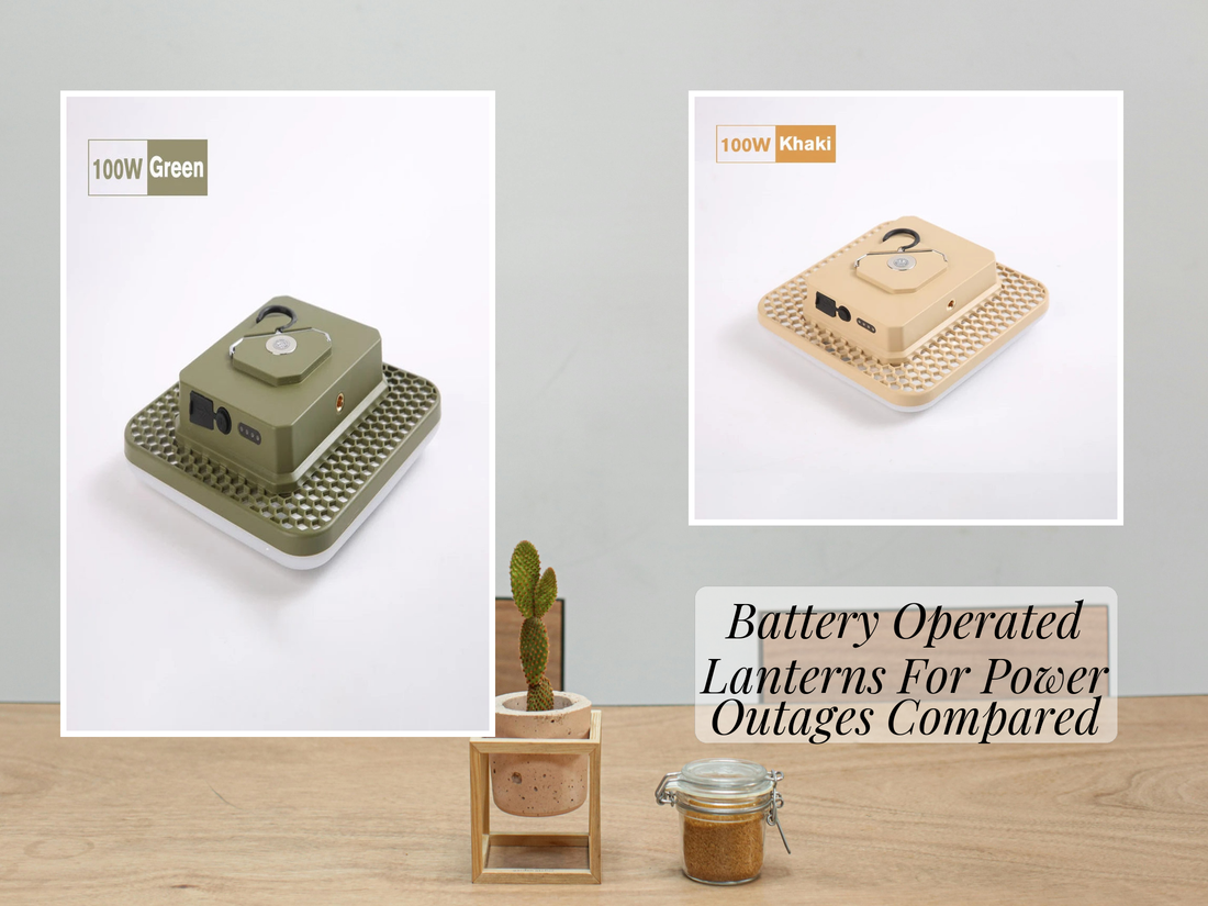 Battery Operated Lanterns For Power Outages Compared