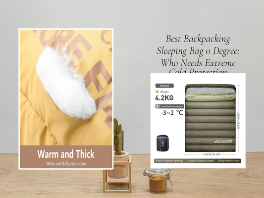 Best Backpacking Sleeping Bag 0 Degree: Who Needs Extreme Cold Protection