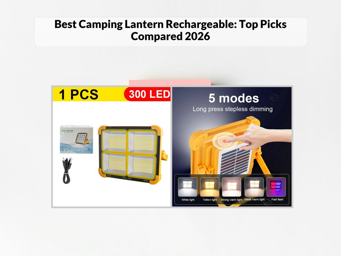 Best Camping Lantern Rechargeable: Top Picks Compared 2026