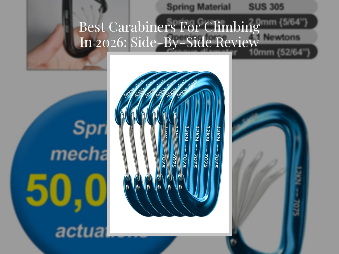 Best Carabiners For Climbing In 2026: Side-By-Side Review