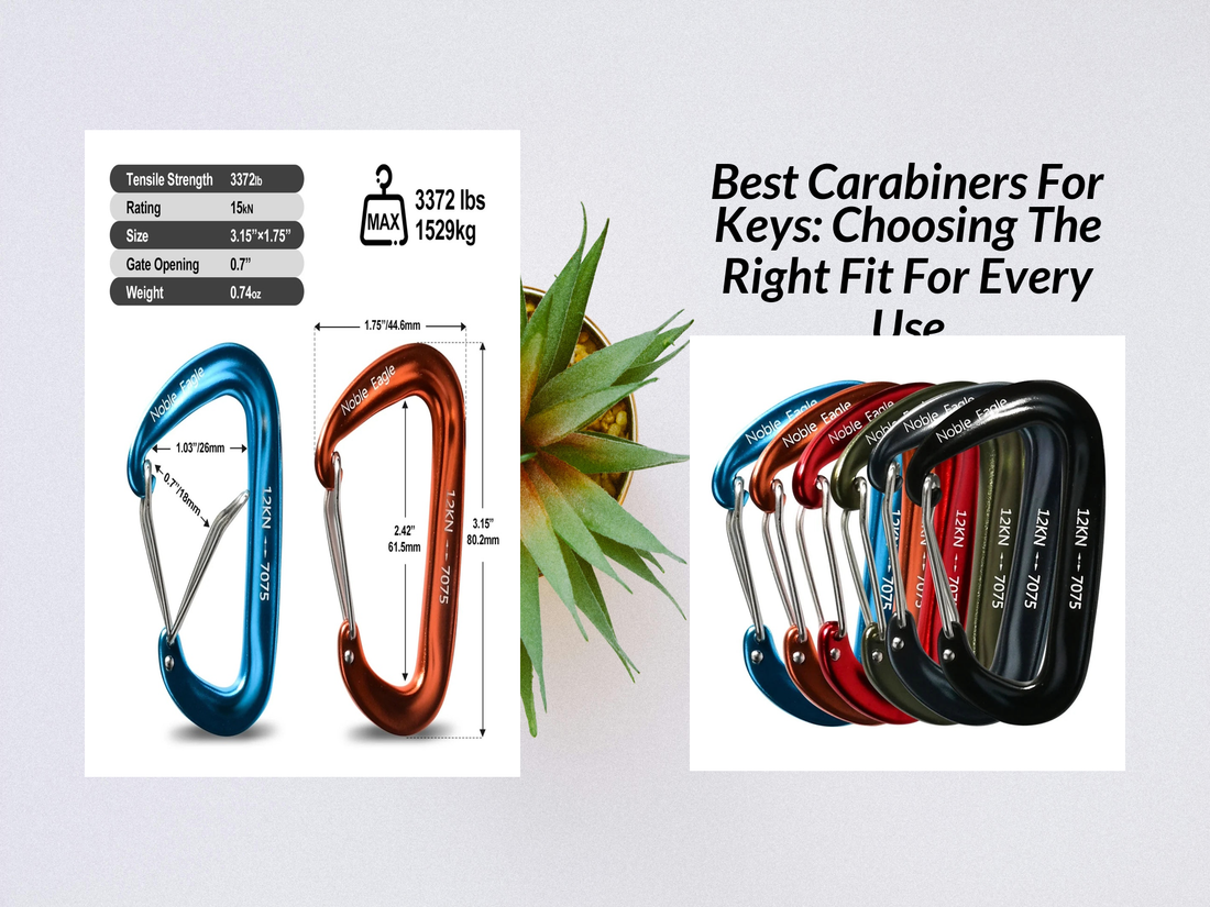 Best Carabiners For Keys: Choosing The Right Fit For Every Use