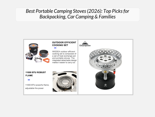 Best Portable Camping Stoves (2026): Top Picks for Backpacking, Car Camping & Families