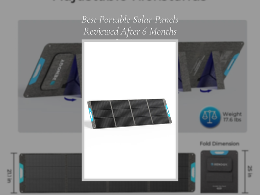 Best Portable Solar Panels Reviewed After 6 Months Outdoors