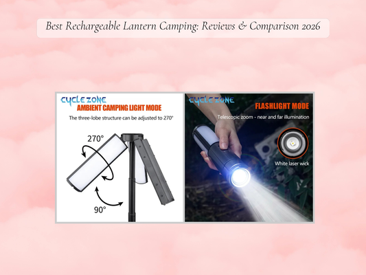 Best Rechargeable Lantern Camping: Reviews & Comparison 2026