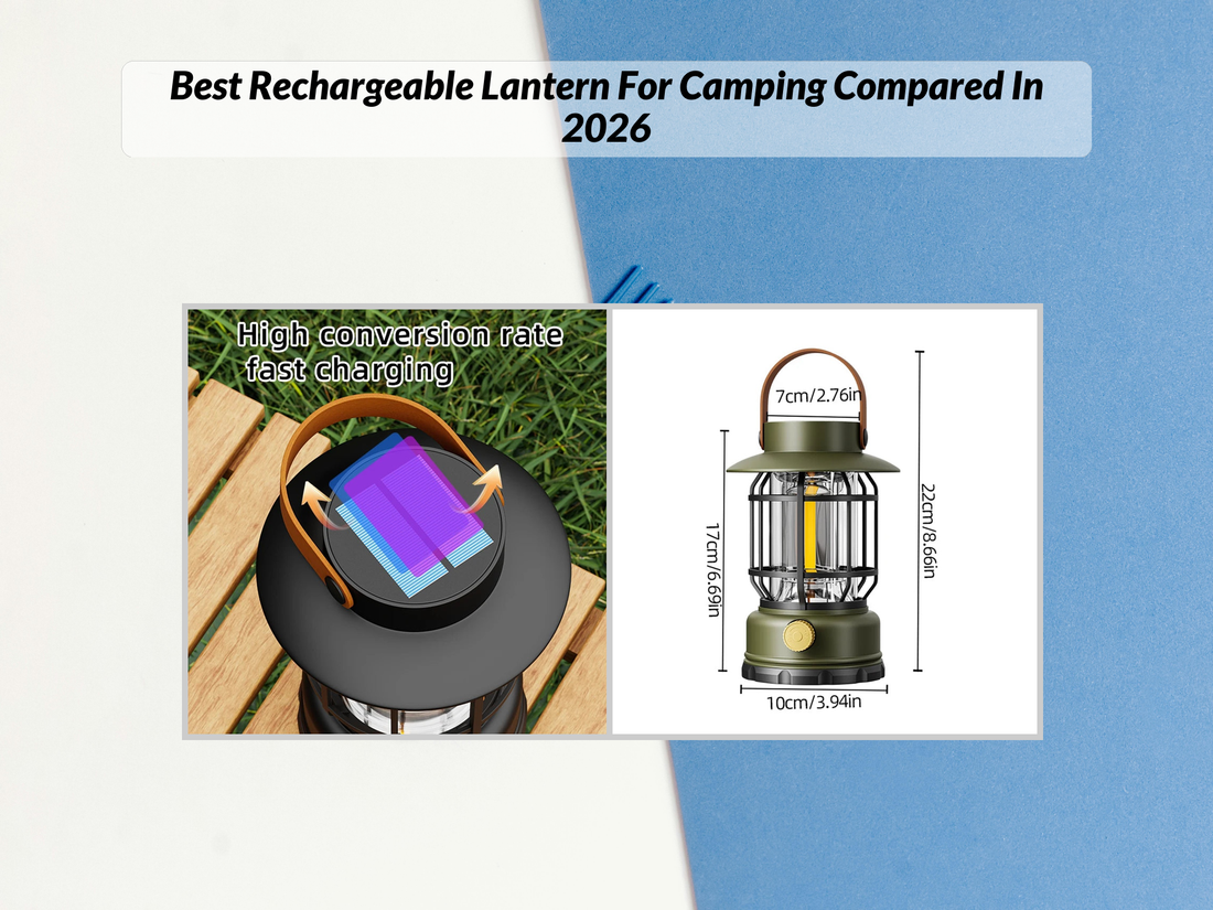 Best Rechargeable Lantern For Camping Compared In 2026