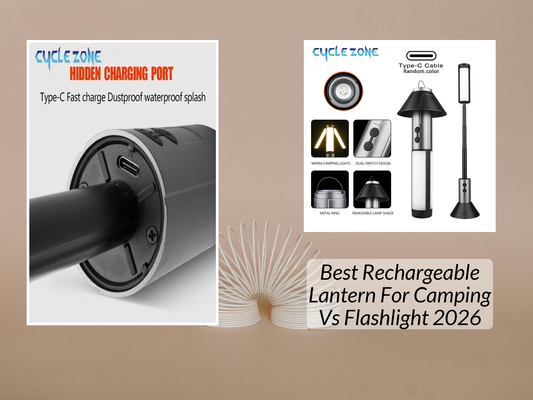 Best Rechargeable Lantern For Camping Vs Flashlight 2026