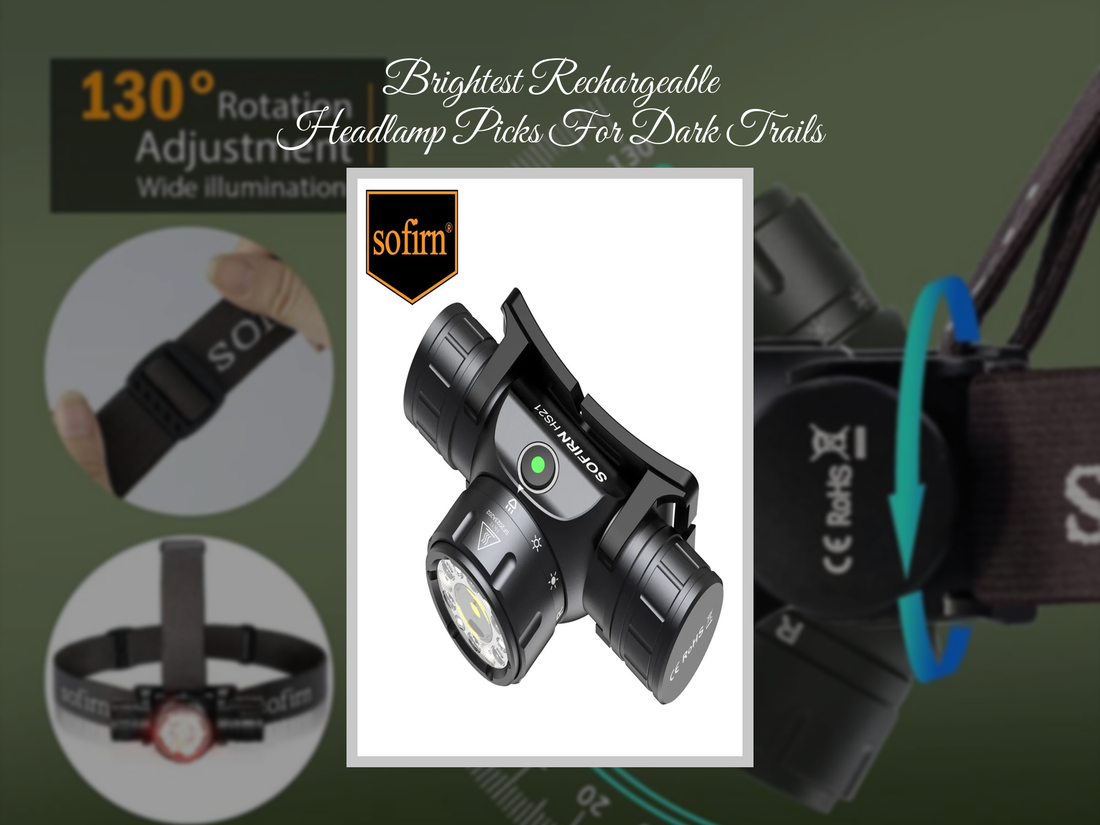 Brightest Rechargeable Headlamp Picks For Dark Trails